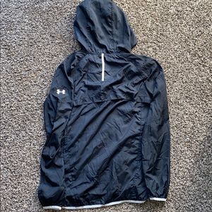 Black Under Armor Windbreaker